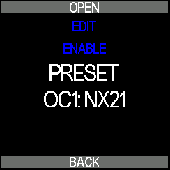 Gas Preset